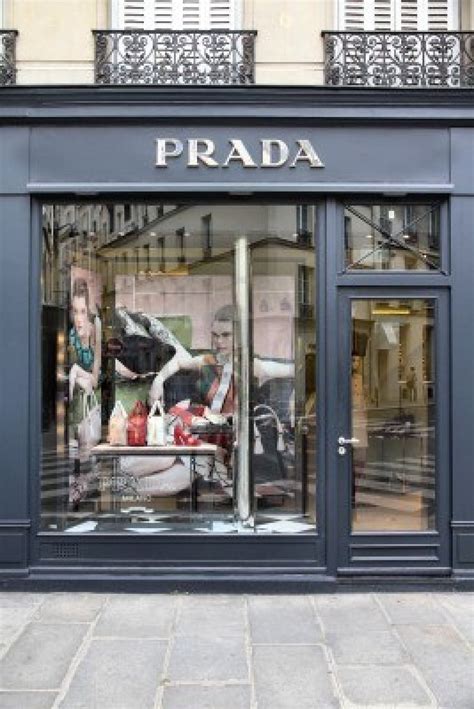 Prada store in paris